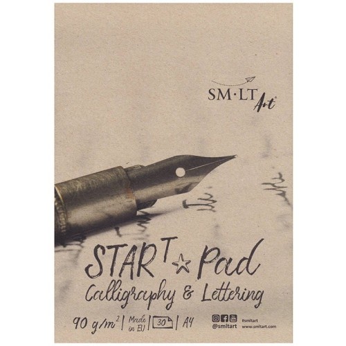 Blok do kaligrafii Start Pad Calligraphy & Lettering SM-LT 90 g - A4, 30 arkuszy #1