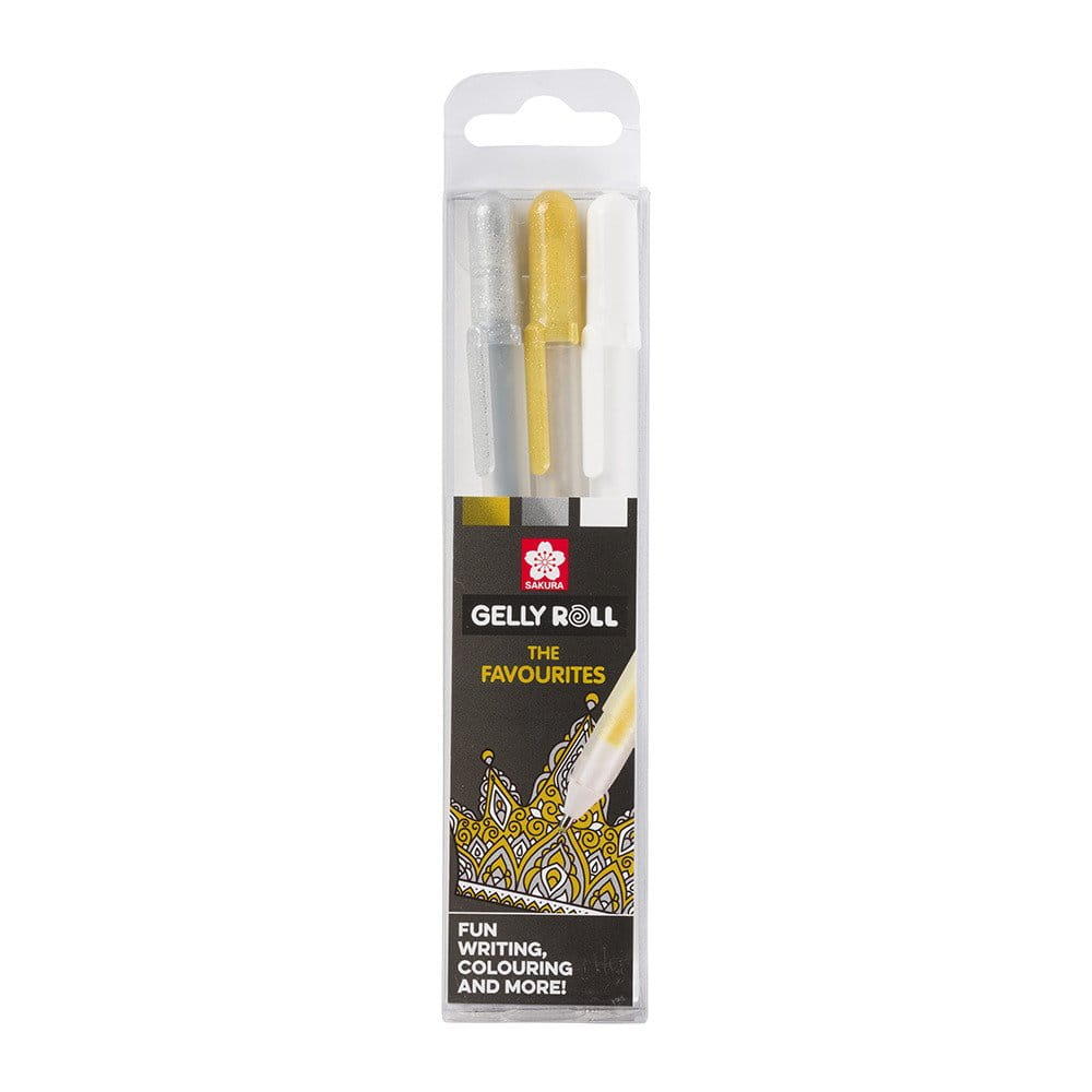 Pisaki żelowe metaliczne  - Zestaw Gelly Roll Metallic #2