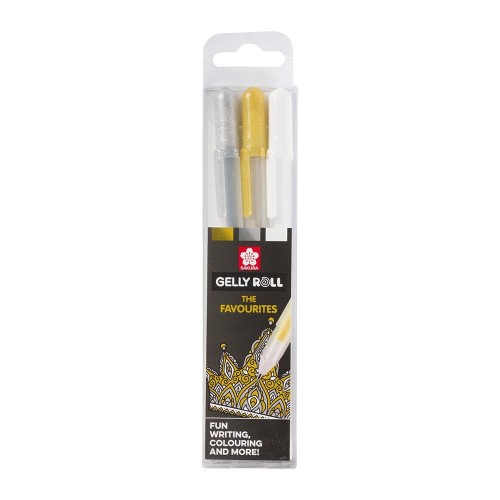 Pisaki żelowe metaliczne  - Zestaw Gelly Roll Metallic #2