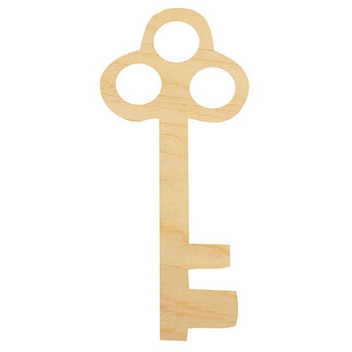 Drewniany klucz do lania wosku 12cm wz.1 Decor #1