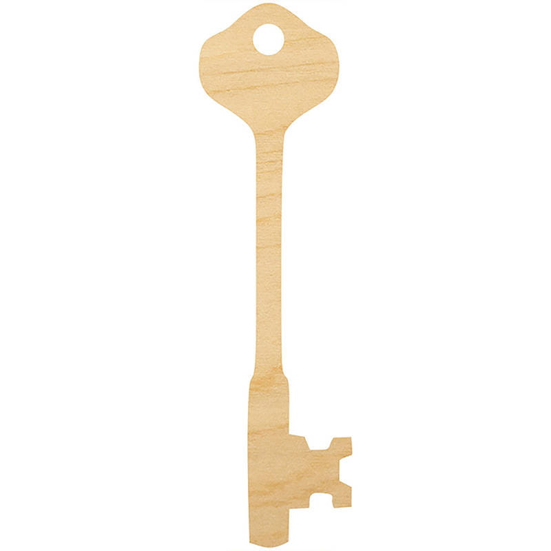 Drewniany klucz do lania wosku 12cm wz.2 Decor #1