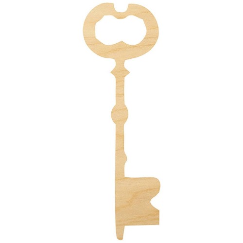 Drewniany klucz do lania wosku 12cm wz.3 Decor #1