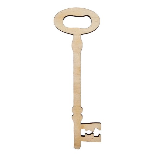 Drewniany klucz do lania wosku 12cm wz.4 Decor #1
