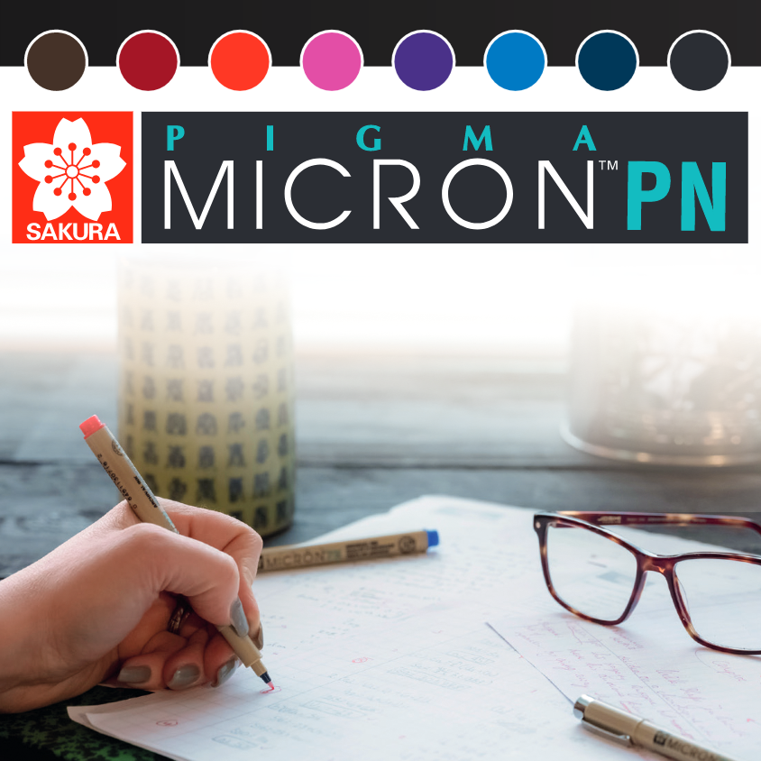 Cienkopis Pigma Micron PN - Black - czarny #3