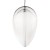 Serce akrylowe 16cm - 1szt #3