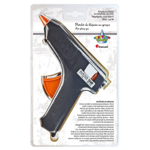 Pistolet do klejenia na gorąco 40W + 2szt. kleju #1