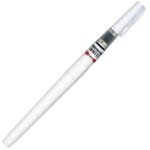 Pisak pędzelkowy Brusch Pen White - Tusz alkoholowy #1