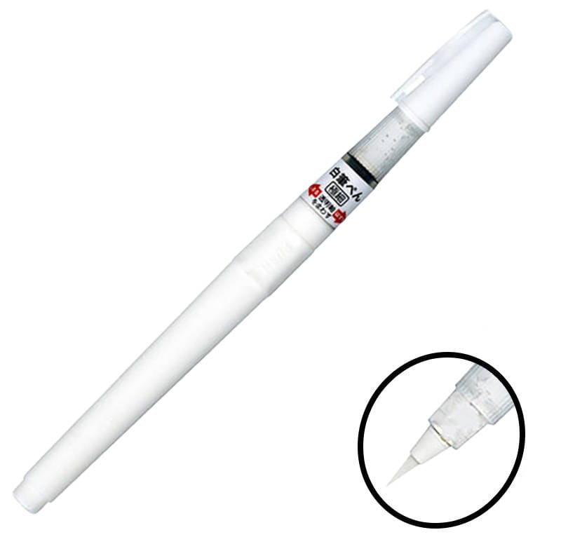 Pisak pędzelkowy Brusch Pen White - Tusz alkoholowy #2