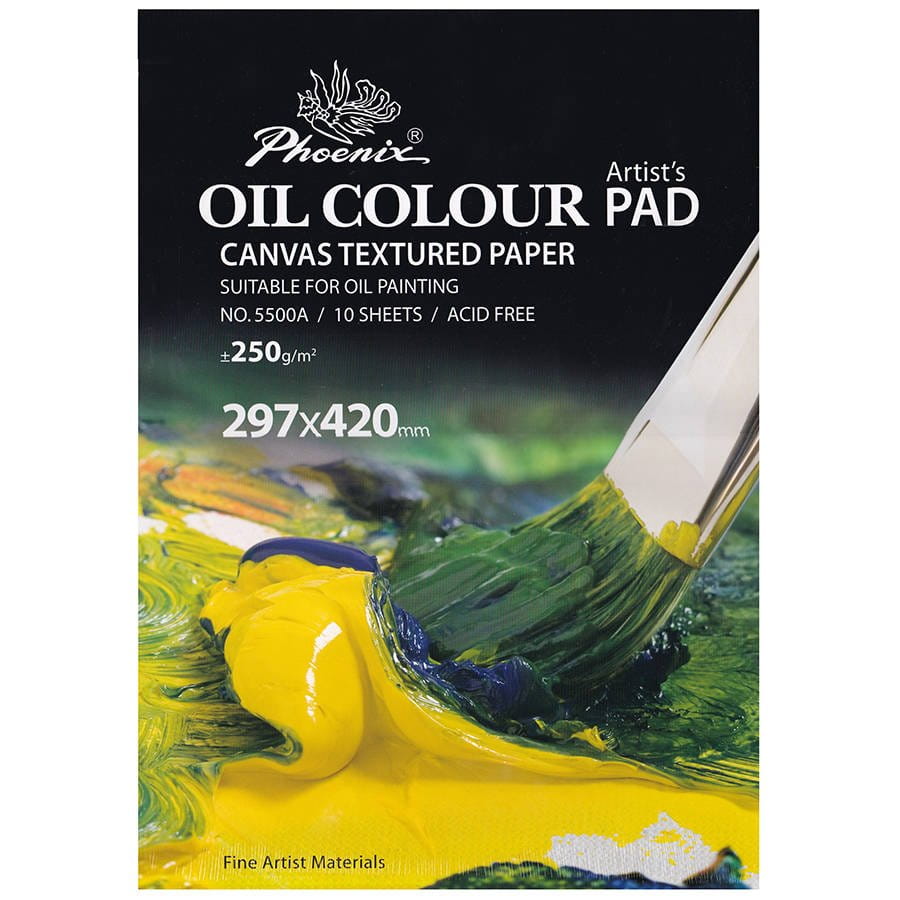 Blok do farb olejnych Oil Colour Pad Phoenix 250 g - A3, 10 arkuszy #1
