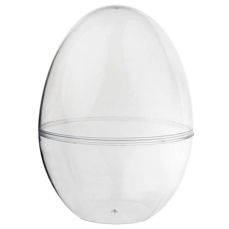Jajko plastikowe akrylowe stojące 9 cm #1