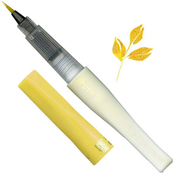 Pisak Wink of Stella Brush - Gold - ZIG Kuretake złoty #1
