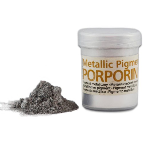 Porporina pigment metaliczny do spękań Renesans - Srebro 8g #1