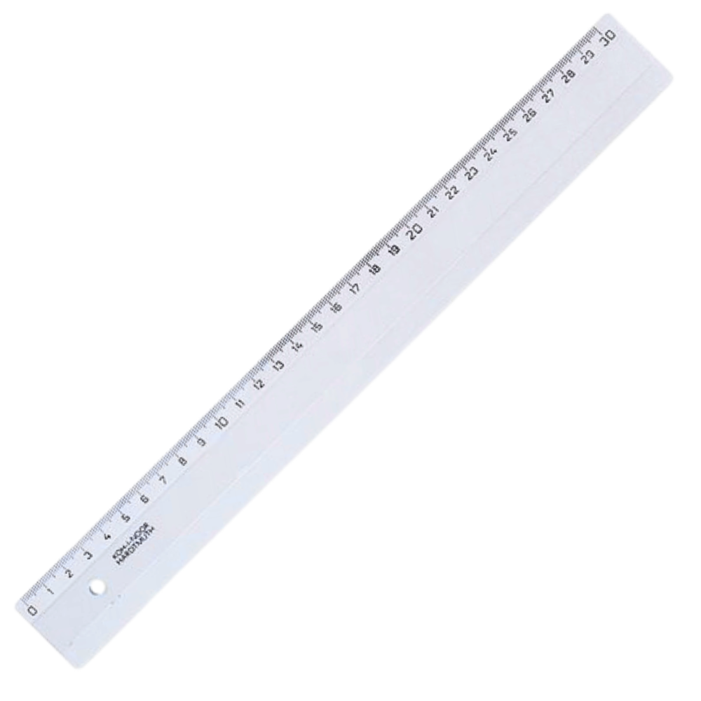 Linijka plastikowa 30 cm Koh-I-Noor - precyzyjna linijka szkolna i biurowa #1