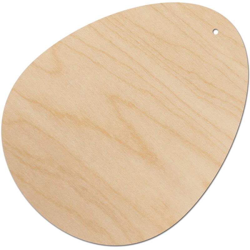 Jajko drewniane zawieszka jajo 16cm Decor #1