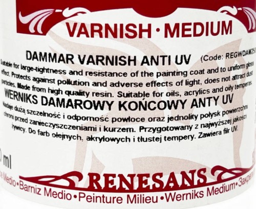 Werniks damarowy Końcowy Renesans - 250 ml #2