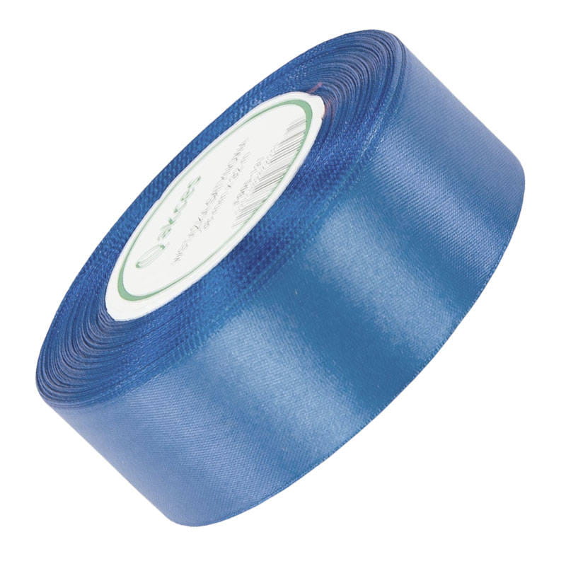 Wstążka satynowa niebieska 38mm - 32mb #1