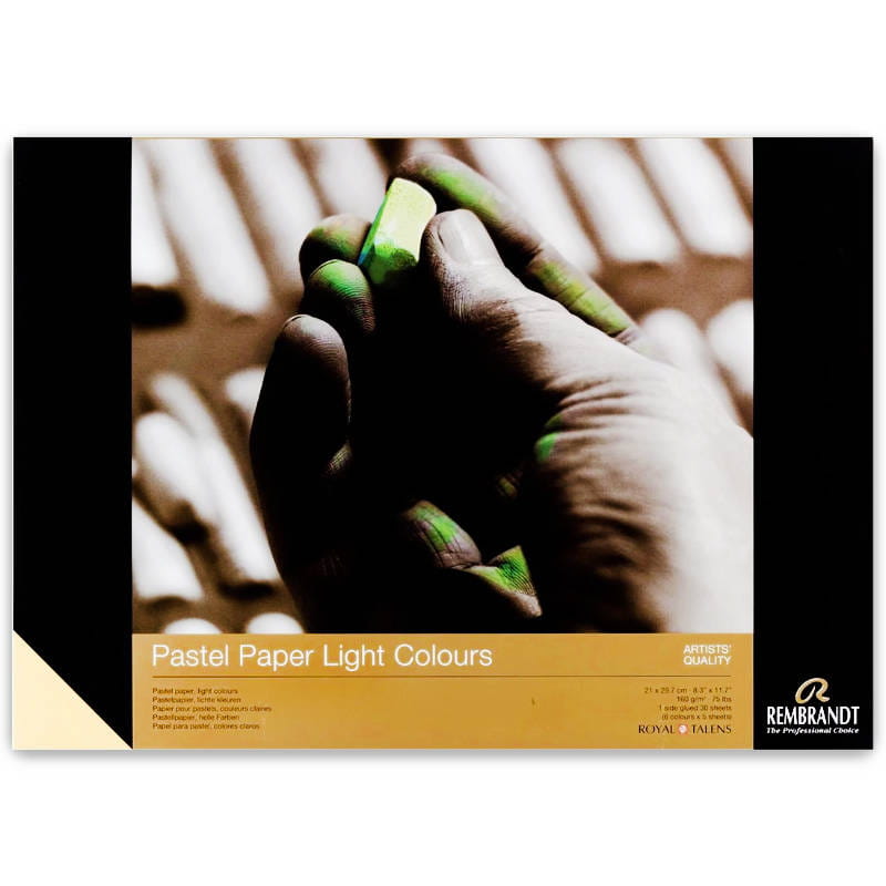 Blok do pasteli Rembrandt A4 - Light Colours 30 arkuszy #1