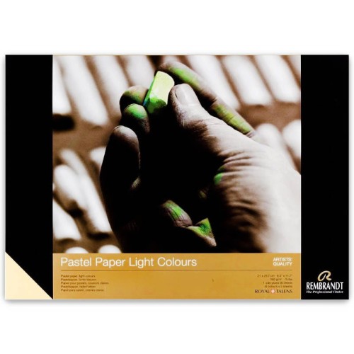 Blok do pasteli Rembrandt A4 - Light Colours 30 arkuszy #1