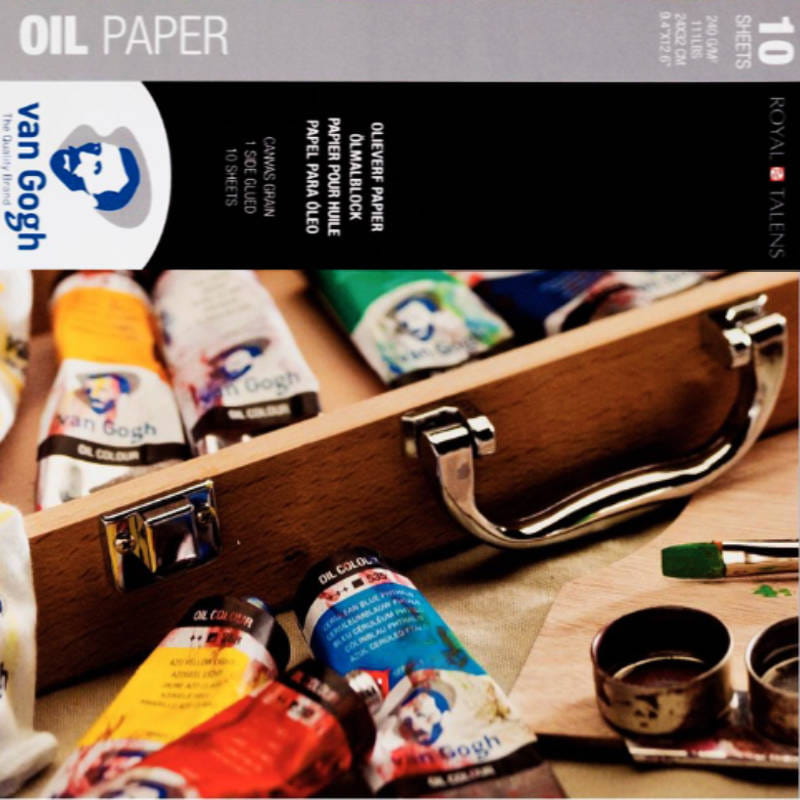 Blok do farb olejnych Oil Paper 240g - Van Gogh 24x32cm #3