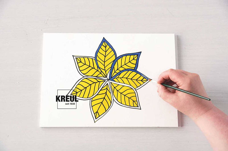 Żółty papier kopiujący na tkaniny - kalka A3 #2