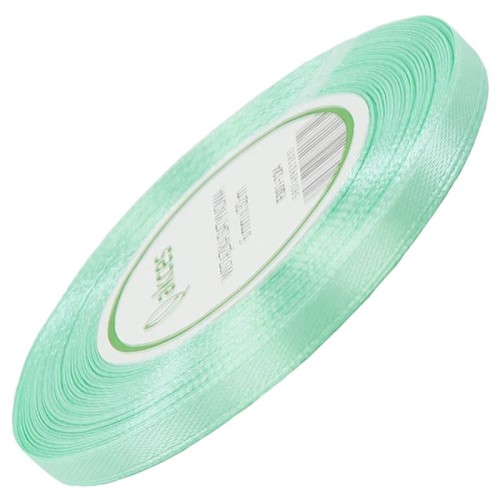 Wstążka satynowa seledynowa 6mm - 32mb #1
