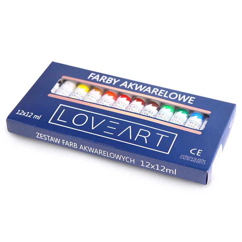 Farby akwarelowe LOVEART 12x12ml #3