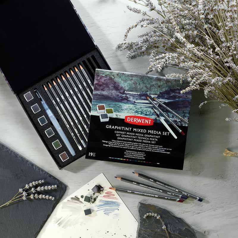 Zestaw artystyczny Derwent Graphitint Mixed Media Set #4