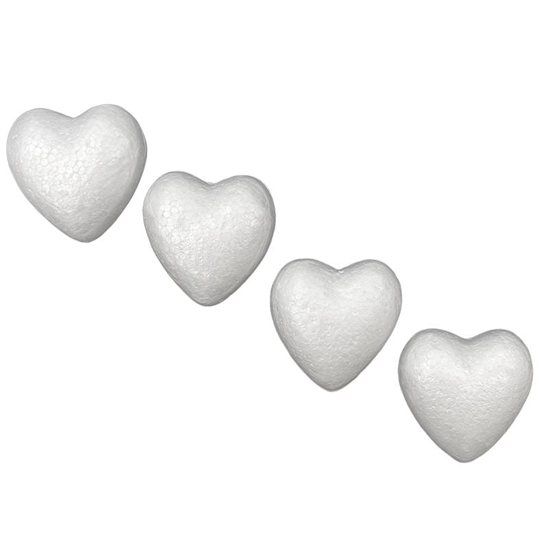 Serca styropianowe 6 cm LOVEART - 4szt #2