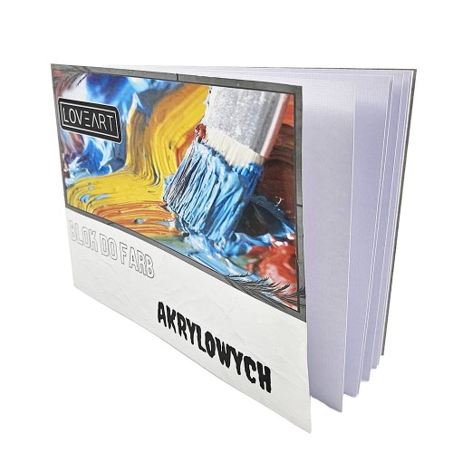 Blok do farb akrylowych Loveart 230g - A4  #2