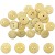 Guziki drewniane 15mm - 30 sztuk #1
