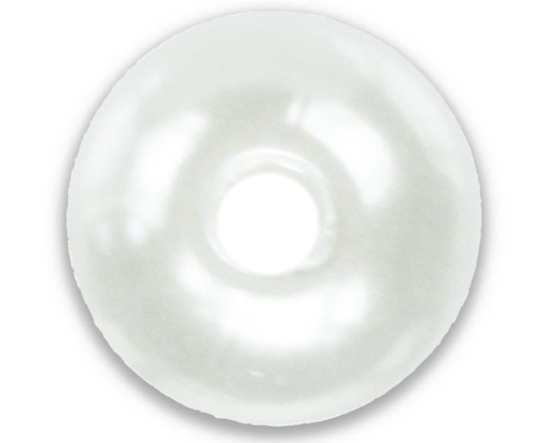 Koraliki plastikowe do nawlekania 8mm - Białe #2