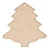 Drewniana ozdoba do Decoupage Choinka Decor - 12cm #1