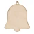 Drewniana ozdoba do Decoupage Dzwonek Decor - 12cm #1