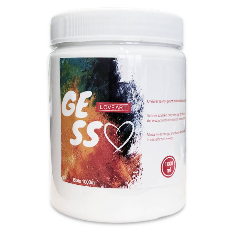 Gesso grunt - Loveart - 1000ml #1