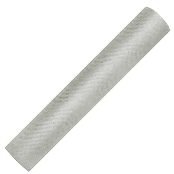 Tiul dekoracyjny na rolce 30cm 9m - szary #1