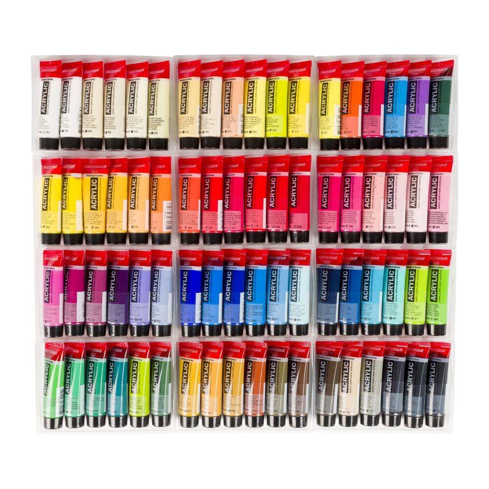 Zestaw farb akrylowych Amsterdam 72x20ml  #5