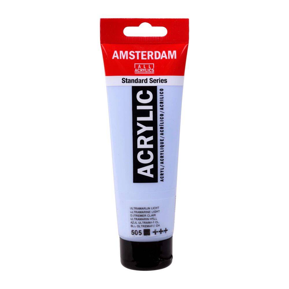 Farba akrylowa Talens Amsterdam 120ml - 505 Ultramarine Light #1