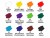 Farby do tkanin Style Rosa Talent 12x20ml #4