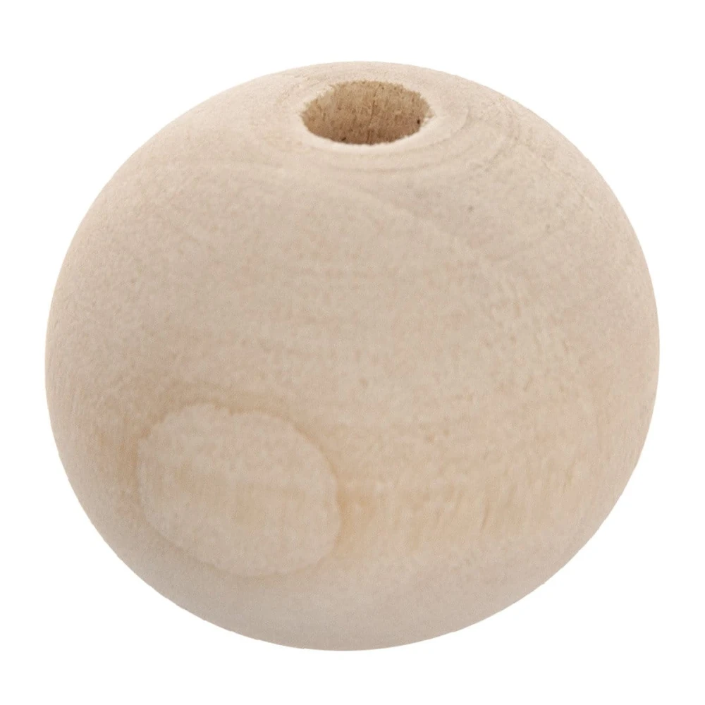 Kulki drewniane do korali, koralik 14mm - 30szt #2