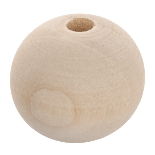 Kulki drewniane do korali, koralik 14mm - 30szt #2