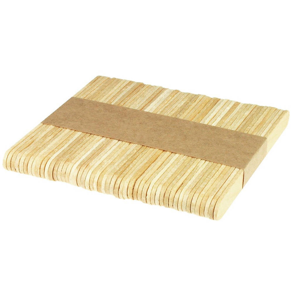 Patyczki kreatywne naturalne 93x10x2 mm - 50szt #2