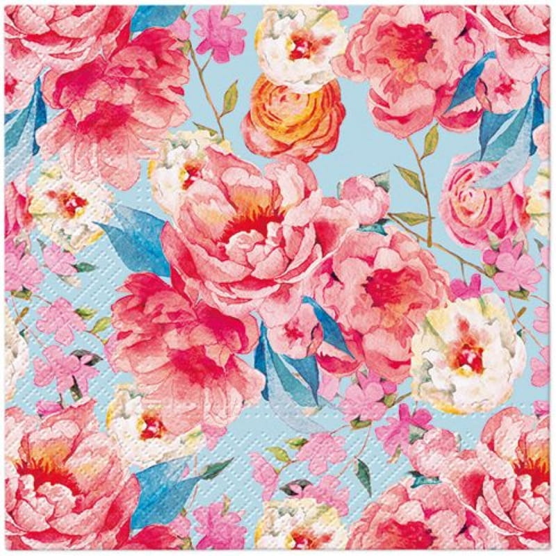 Serwetka do Decoupage 33x33cm - Rose Gloriette #1