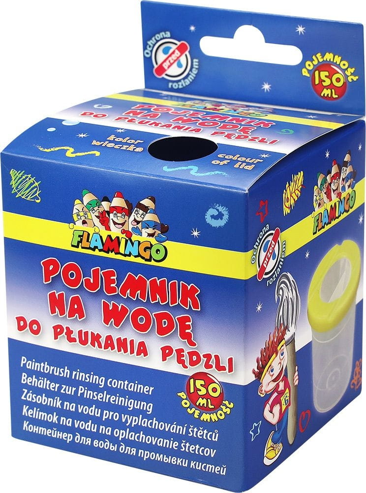 Pojemnik na wodę Flamingo 150ml do czyszczenia pędzli #2