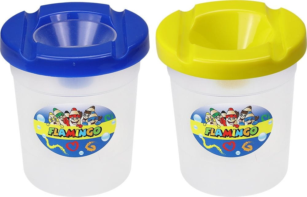 Pojemnik na wodę Flamingo 150ml do czyszczenia pędzli #3