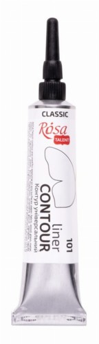 Farba akrylowa konturowa Rosa Talent 20ml Biała #1
