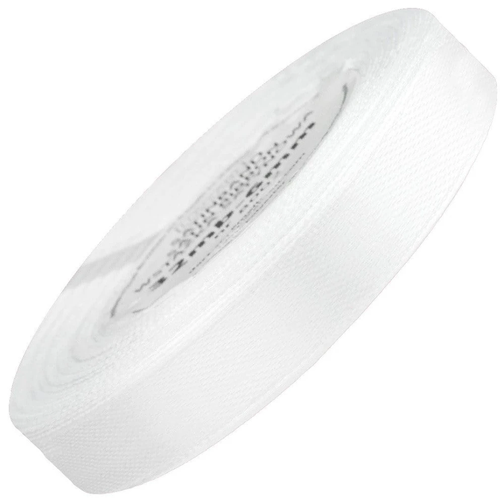 Wstążka satynowa biała 15 mm – 32 mb #1