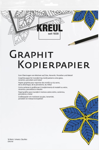 Grafitowy papier kopiujący na szkle i porcelanie - kalka A4 #2