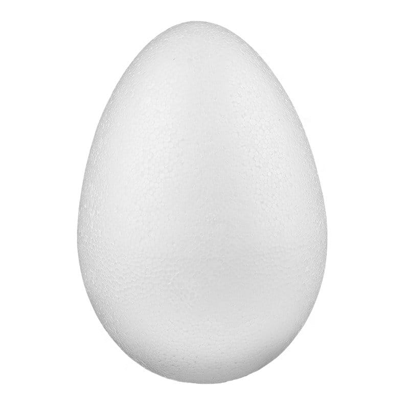Jajko styropianowe, 10 cm #1