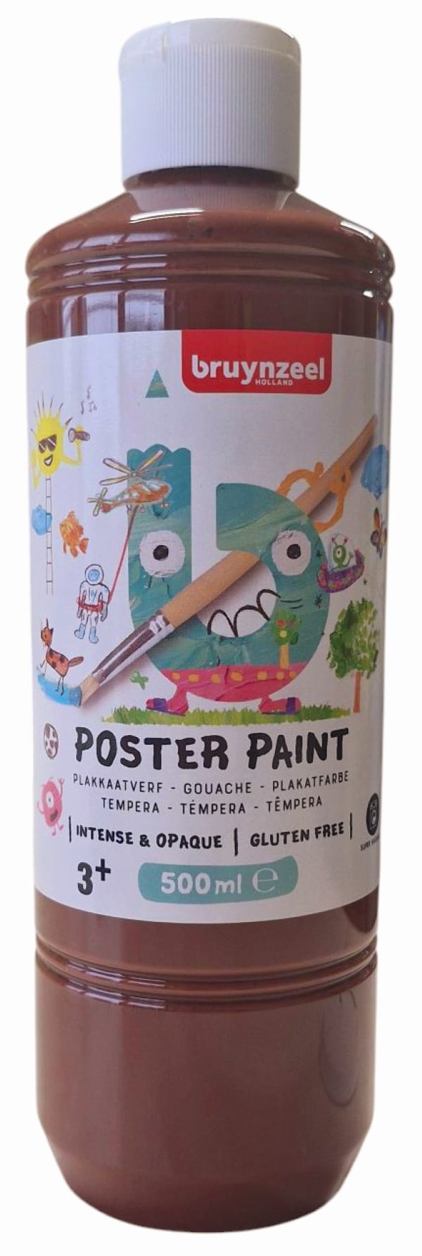 Farba plakatowa Poster Paint 500ml - 400 Brown